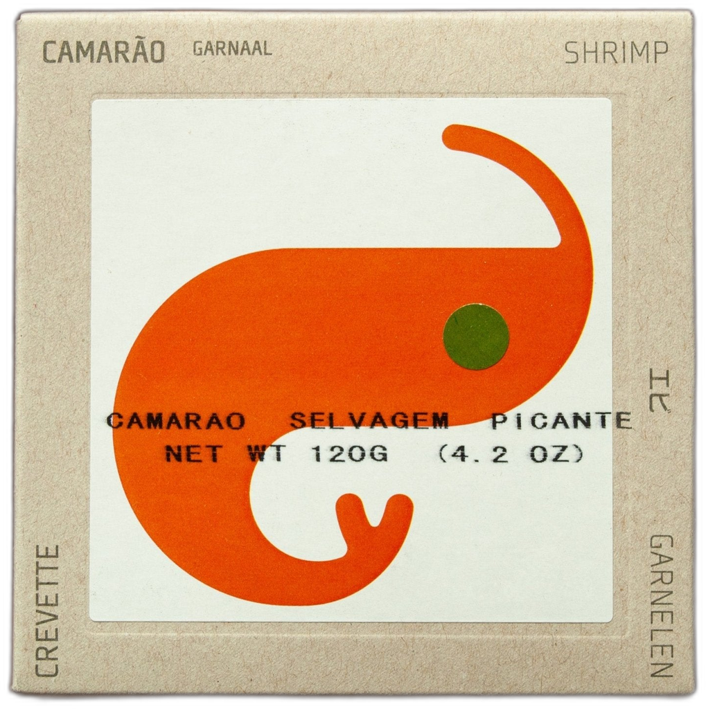 ABC+ Wild Shrimp Spicy Olive Oil and Garlic, 120g
