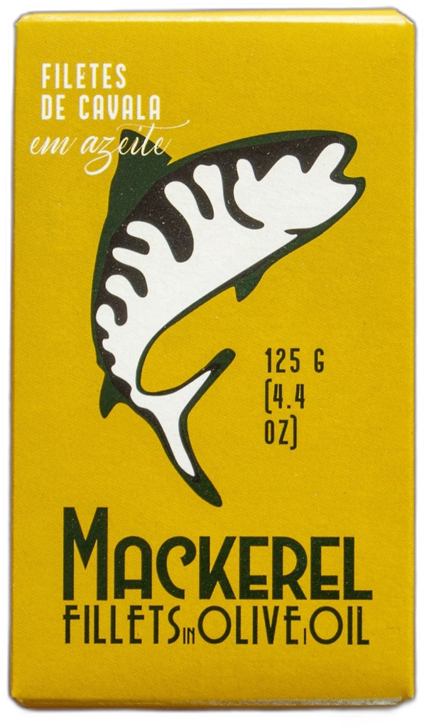 Ati Manel Mackerel Fillets in Olive Oil, 125g
