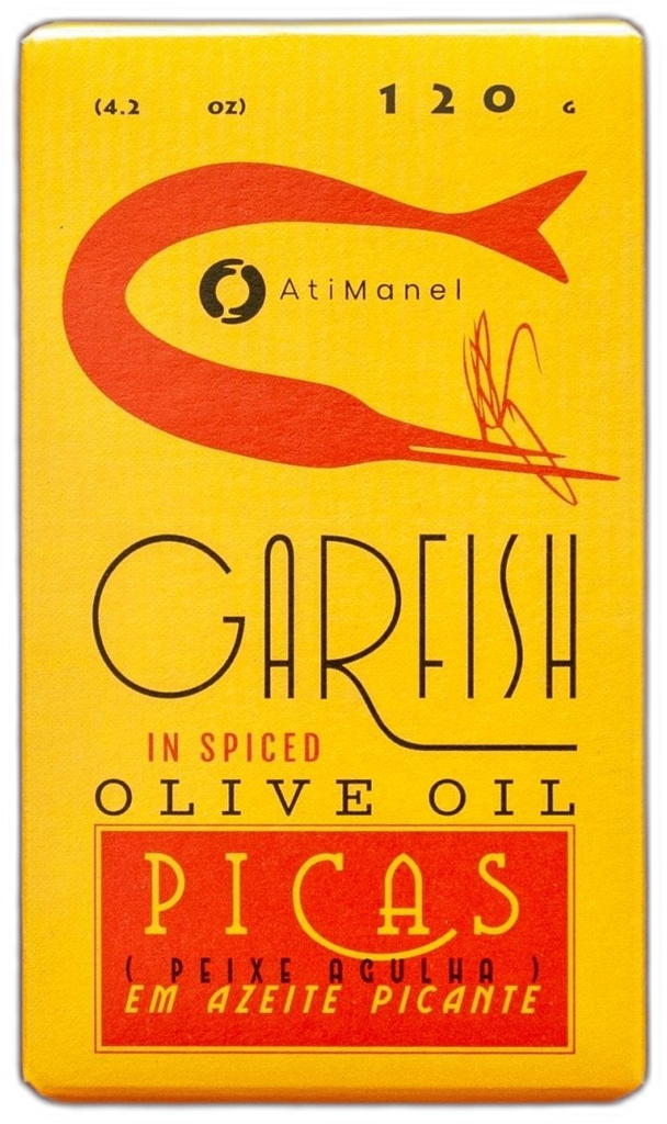 Ati Manel Garfish in Spiced Olive Oil, 120g
