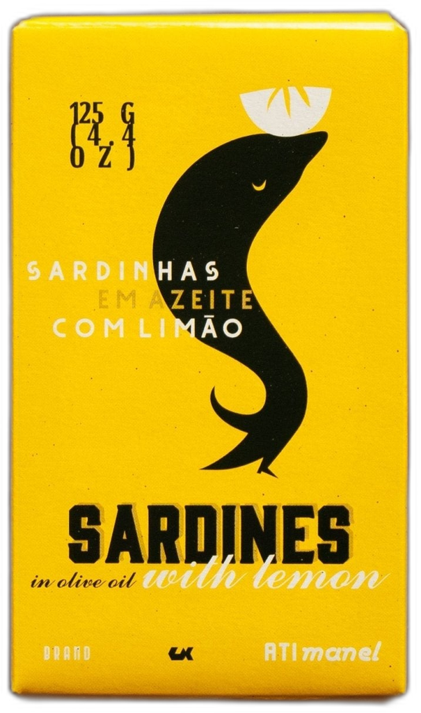 Ati Manel Sardines in Olive Oil and Lemon, 125g