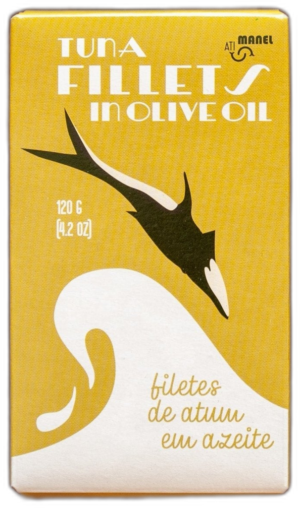 Ati Manel Tuna Fillets in Olive Oil, 120g