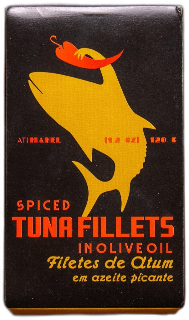 Ati Manel Spiced Tuna Fillets in Olive Oil, 120g