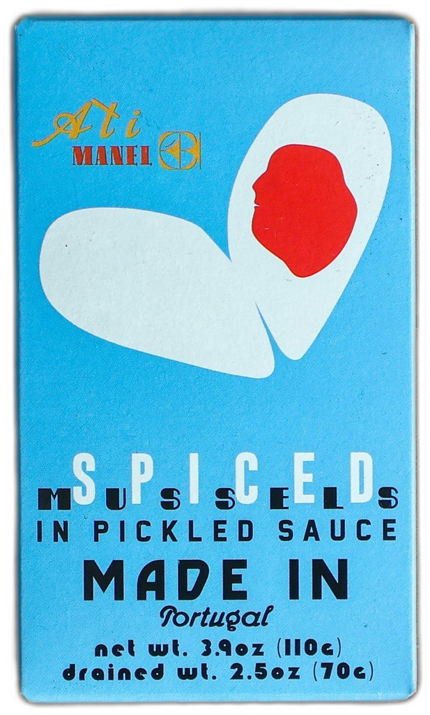 Ati Manel Spiced Mussels in Pickled Sauce, 110g