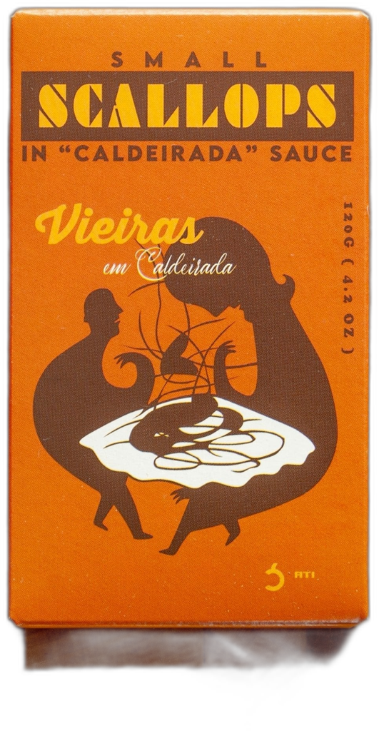 Ati Manel Small Scallops in Caldeirada Sauce, 120g