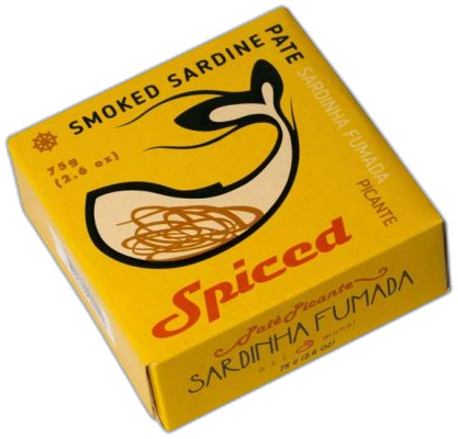 Ati Manel Spiced Smoked Sardine Pate, 75g