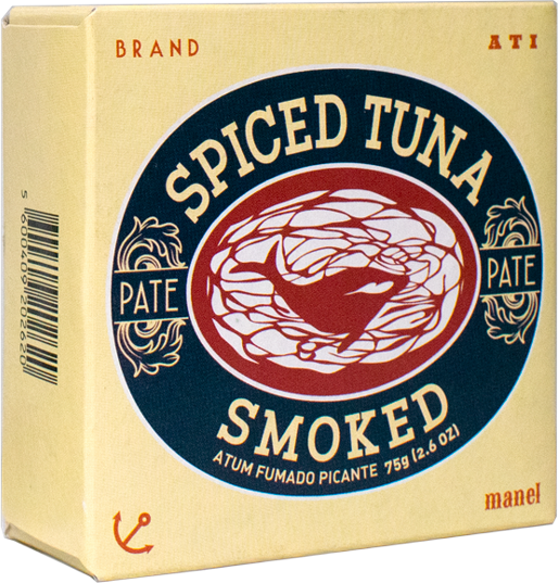 Ati Manel Spiced Smoked Tuna Pate, 75g