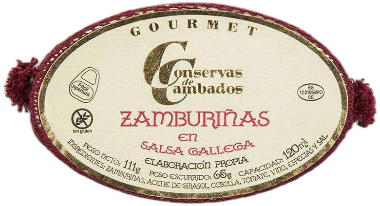 Conservas de Cambados Small Scallops in Galician Sauce, 111g
