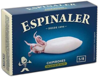 Espinaler Baby Squids in Olive Oil 5/8 Classic Line, 110g