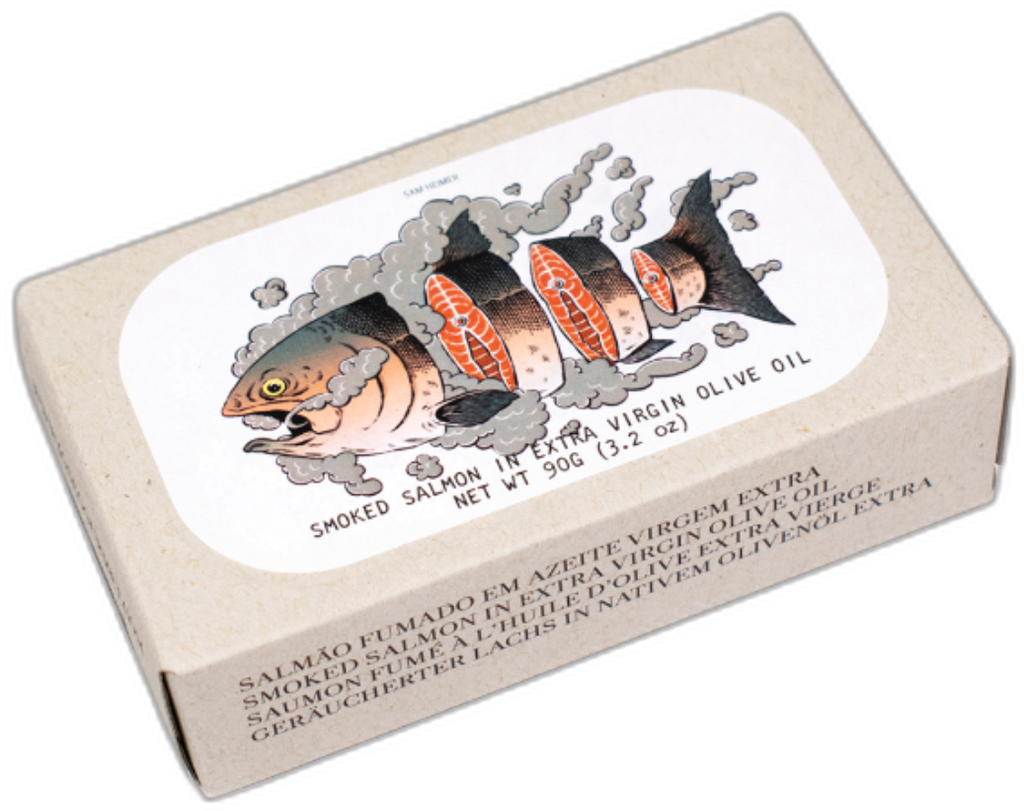 Jose Gourmet Smoked Salmon in Extra Virgin Olive Oil, 90g